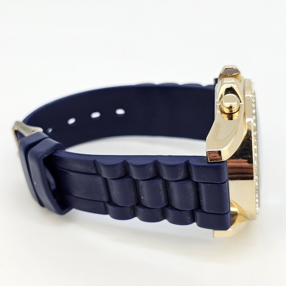 Charming Charlie Women's Watch 46MM Blue Dial Blue Plastic Bands New‎ Battery - Picture 9 of 12